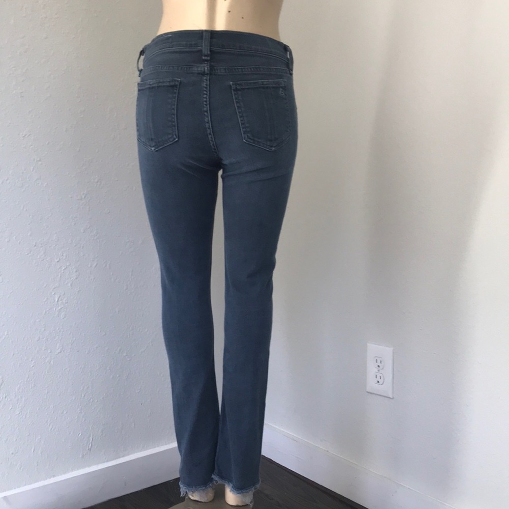 Rag and Bone denim Capri jeans 26 distressed